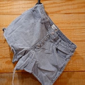 High Rise Midi Shorts